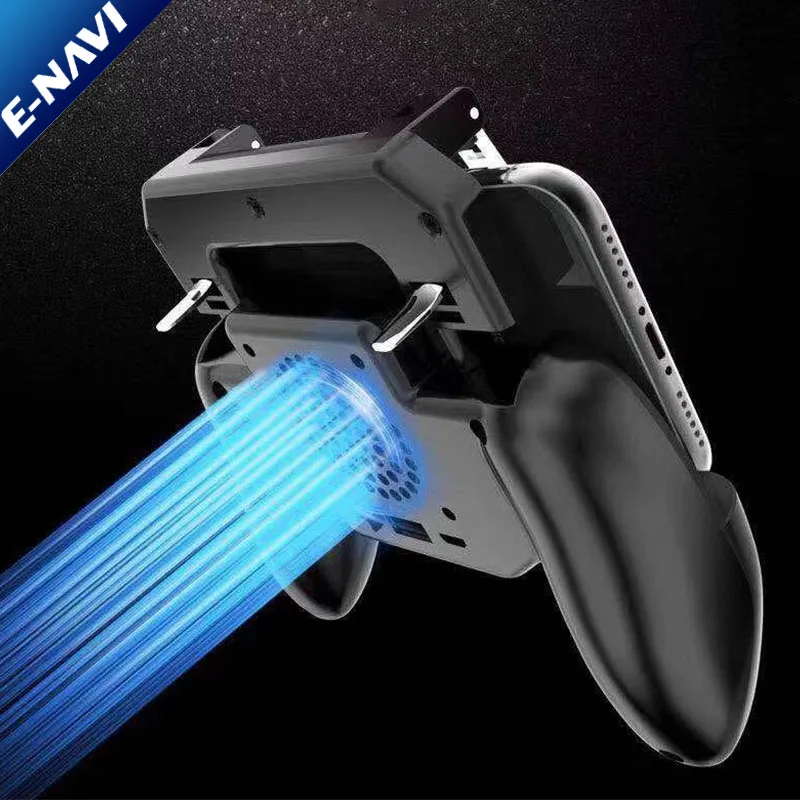 
Smart Phone Mobile Gaming Controller Handle Grip for pu bg fire button pu bg fortnite game 