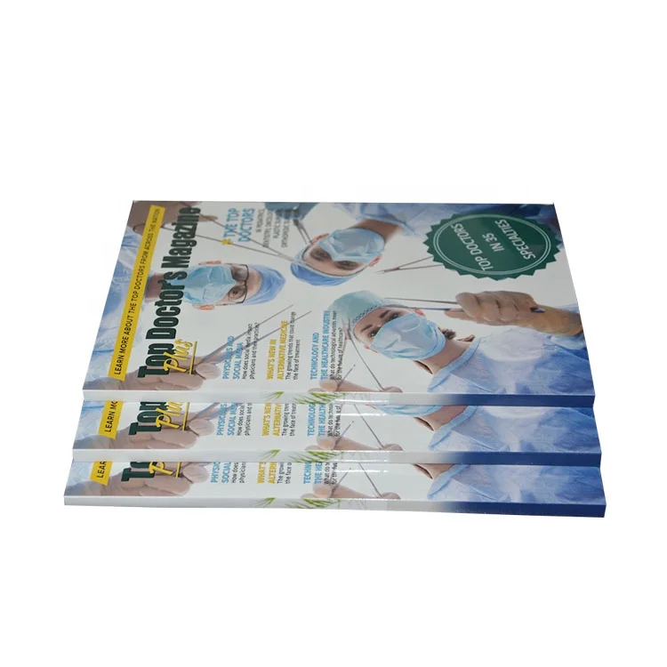 Low Cost Magazine Book Printing Service in China