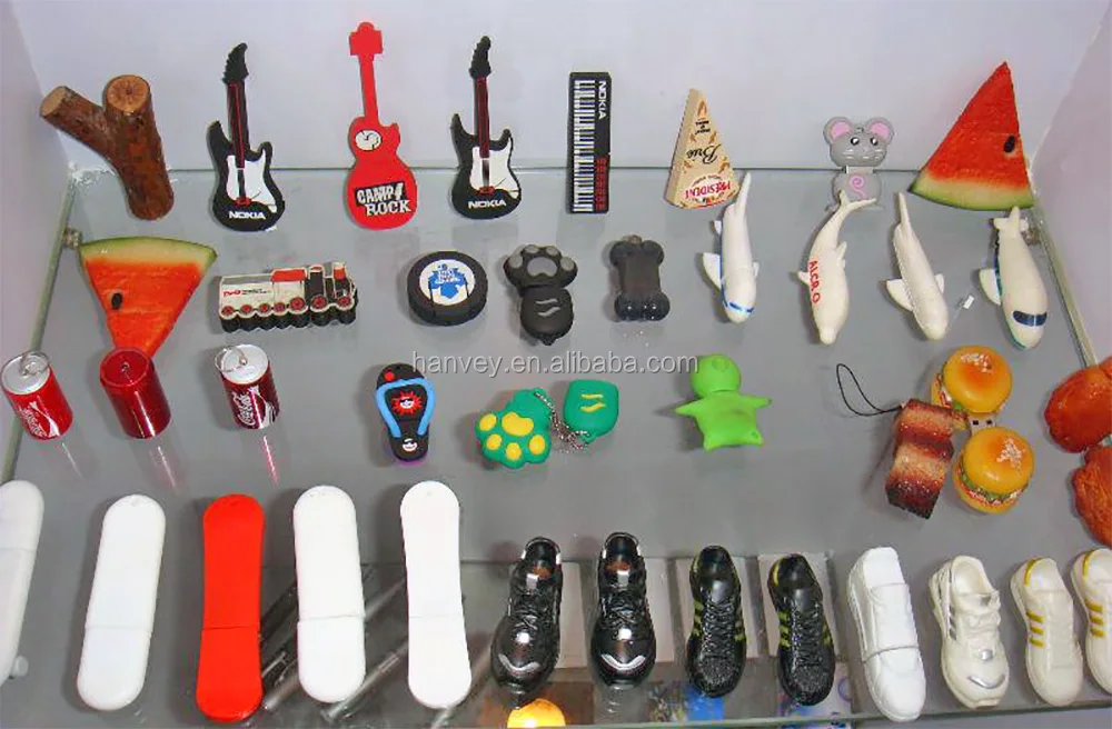 Factory price wholesale cheap Promotion Custom soft PVC animal 1gb usb flash drive, usb stick