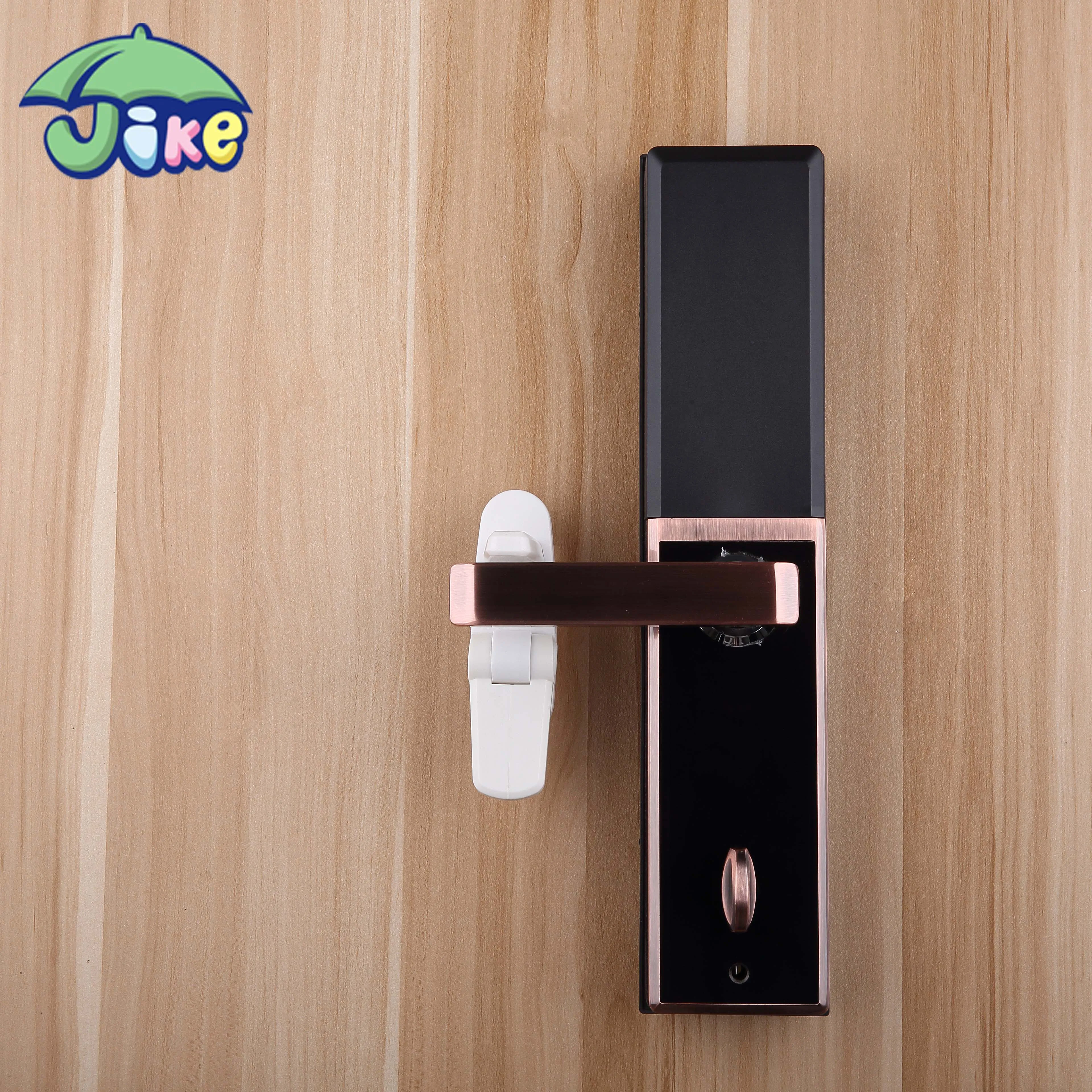 JIKE VHB Adhesive Baby Safety Lever Proofing Door Handle Locks