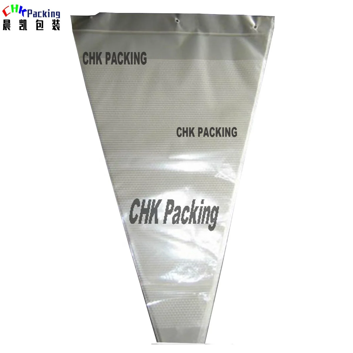 trapezoid bag  transparent flower sleeve Trapezoid Packaging Cellophane Vegetable bag manufacture supplier exporter factory