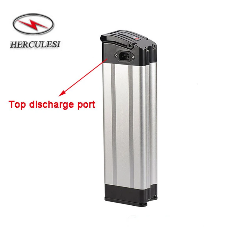 Sliver Fish LiFePO4 36V 10Ah 10.4Ah Electric Bike Li Ion 18650 E Bike Battery xh370 10j