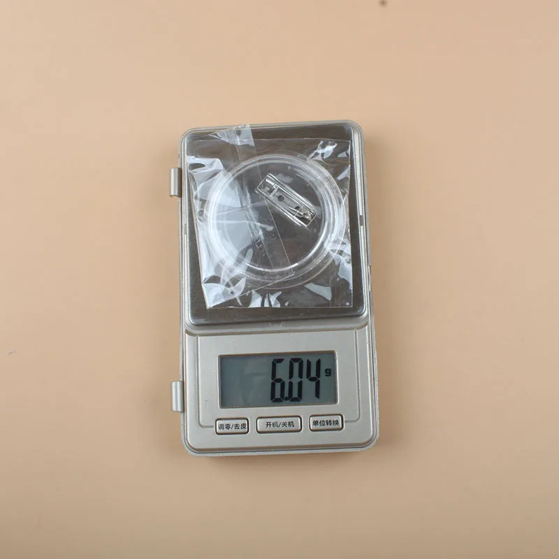 Custom Round Acrylic Plastic Badge With Paper Insert for Token Use Plastic Crafts Product