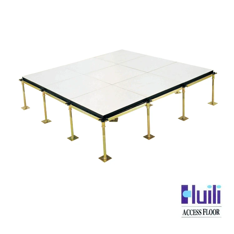 P-EC PVCFinish Antistatic Calcium Sulphate Raised Floor/Access Floor Panel with PVC Band Edge