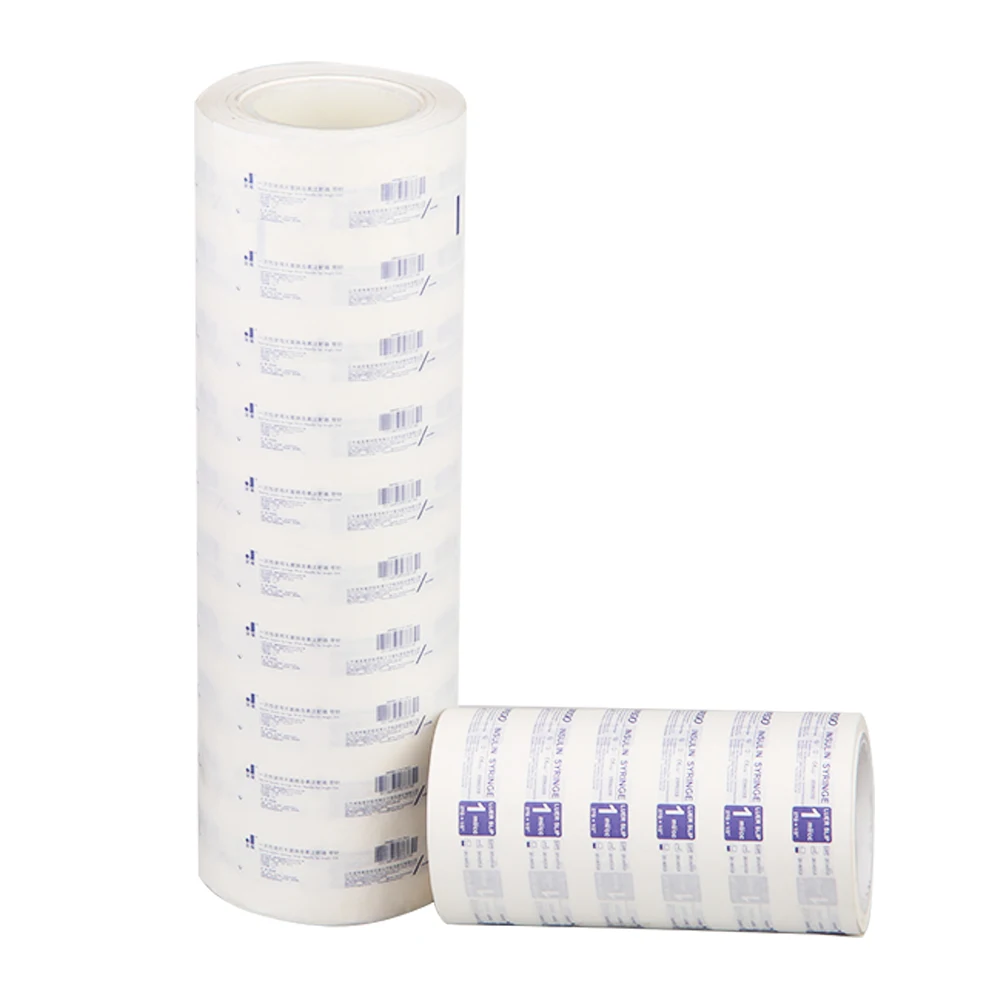 Медицинская Бумага с клейким покрытием, рулон бумаги с полиэтиленовым покрытием