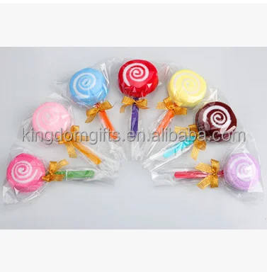 
Lovely Cotton candy bar towel creative gifts wedding gifts 