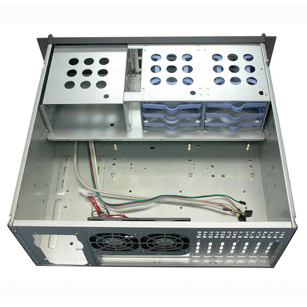 PC Computer Industrial Rack Mount Server Chassis Case 4U
