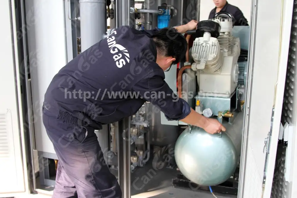 PSA Liquid Nitrogen Oxygen Generator