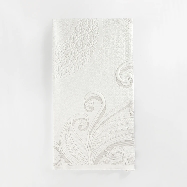 Knitted Polyester Spandex Fabric for Mattress Cover TS020 Ticking Fabric Stretch Jacquard Fabric Accept Custom Designs YARN DYED