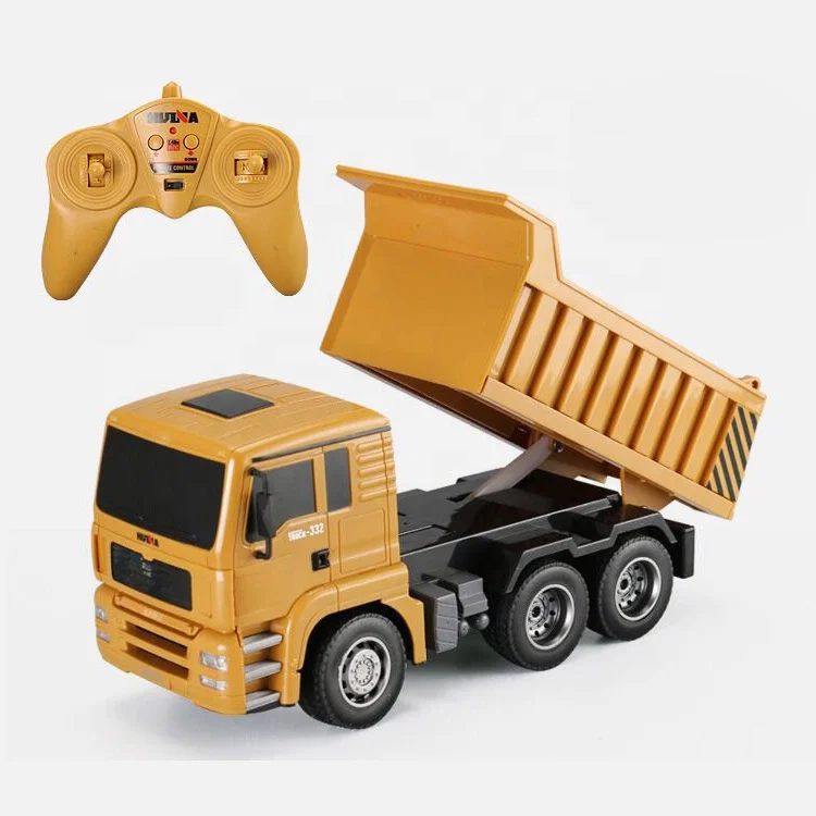 New Arrival Huina RC 332 Six Channel 2.4Ghz 6CH 1/18 Dumper Trucks 40HMZ Mini Dumper