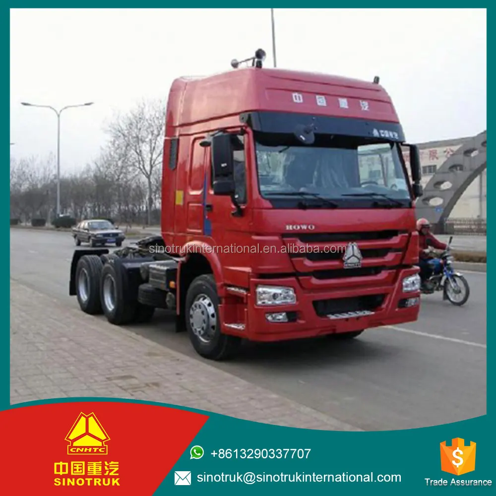Left/Right Hand Driving 6x4 266hp sinotruk howo tractor truck better than hino trucks