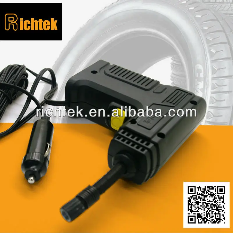 Dongguan gun type car air compressor/car air compressor for tire RCP-B410