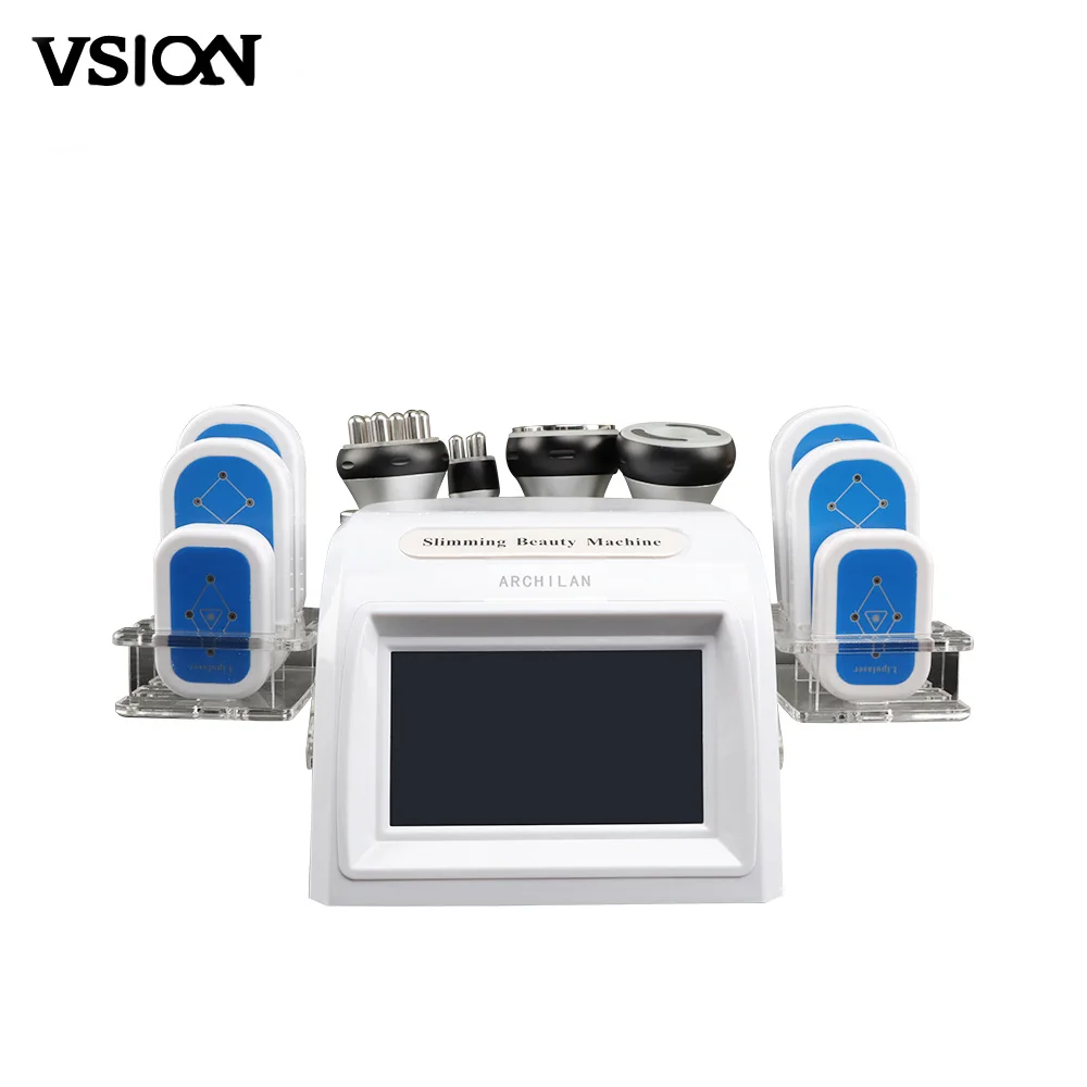 
5 In 1 Vacuum Therapy Lipo Laser And Cavitation Rf Slimming Machine 