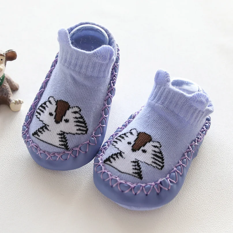 
Newborn baby non -slip socks rubber shoe socks toddler tube socks 