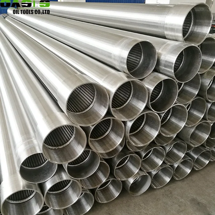 China high quality continuous slot wedge wire pvc johnson screens manufacturers