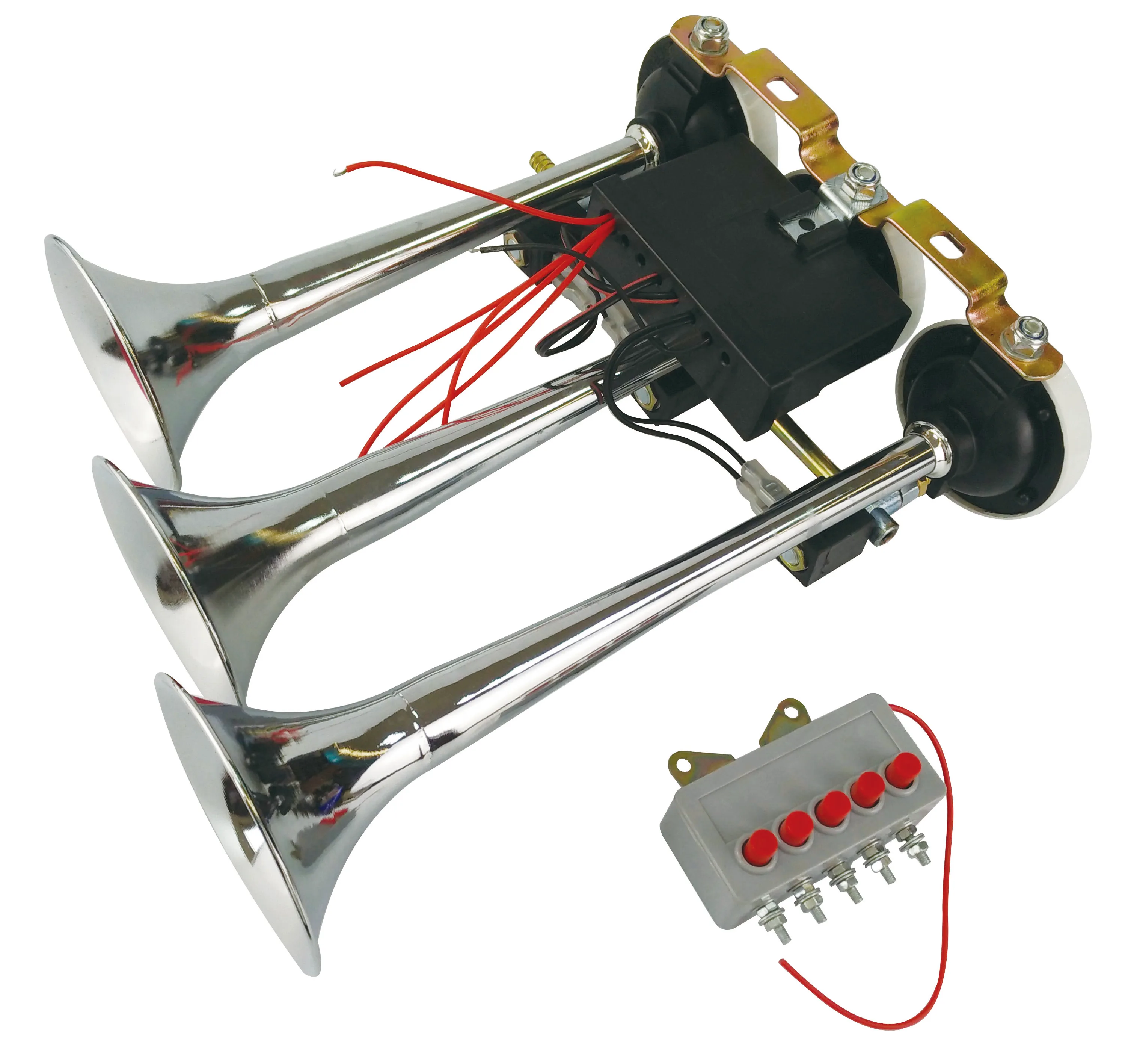 5 Tones 3 Iron Trumpets Melody Air Horn