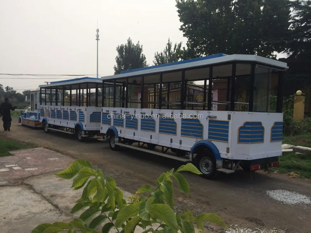 
China supplier YIZHIJINNUO trackless train carriage for sale 