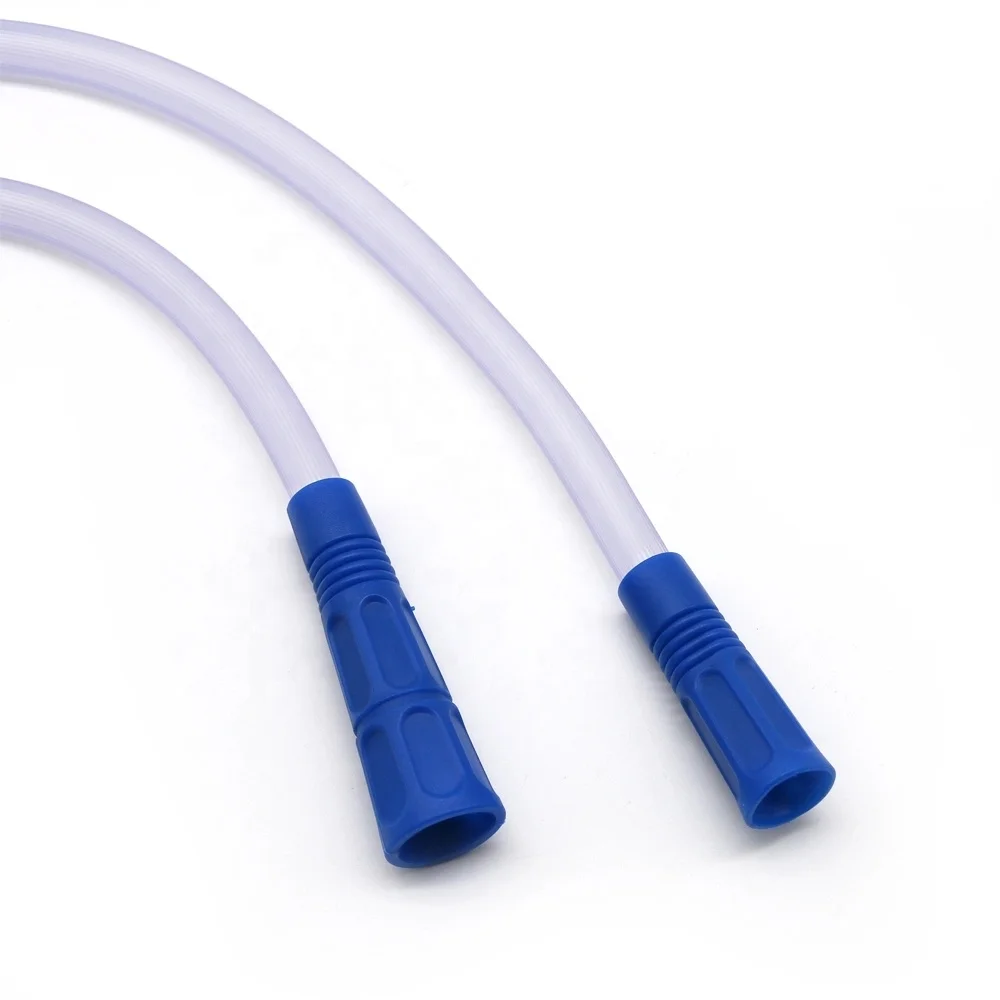 Best selling medical PVC transparent Yankauer suction connecting tube