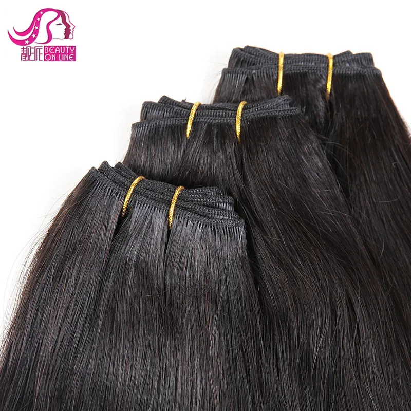 Wholesale 8A Silky Straight Virgin Remy Hair Malaysian Human Hair Weft bundle,100% Human Hair Weaving,Virgin Malaysian Hair Weft