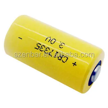 High Discharge Rate Good Quality and Cheap Price 3V 1500mAh Cylinder Lithium Ion Battery CR17335 123A