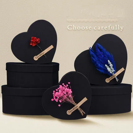 Sturdy Reusable Decorative Storage Paper Gift Box with Lid and Shredded Paper Fill