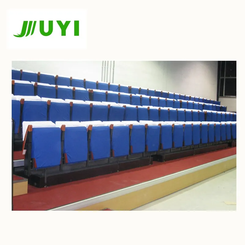 JY-780 VIP Wood Wall Mounted Dismountable Soccer Steel Grandstand Portable Bleachers Used Bleachers for Sale
