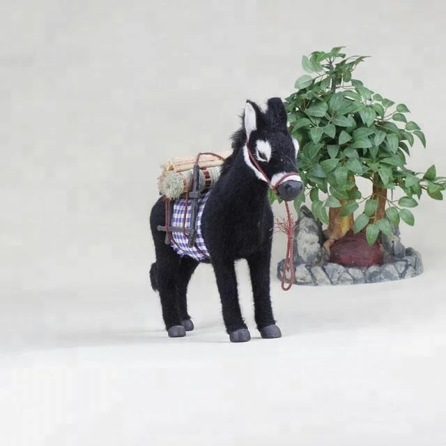 Реалистичная модель животного из фермы мини-размер имитация осла