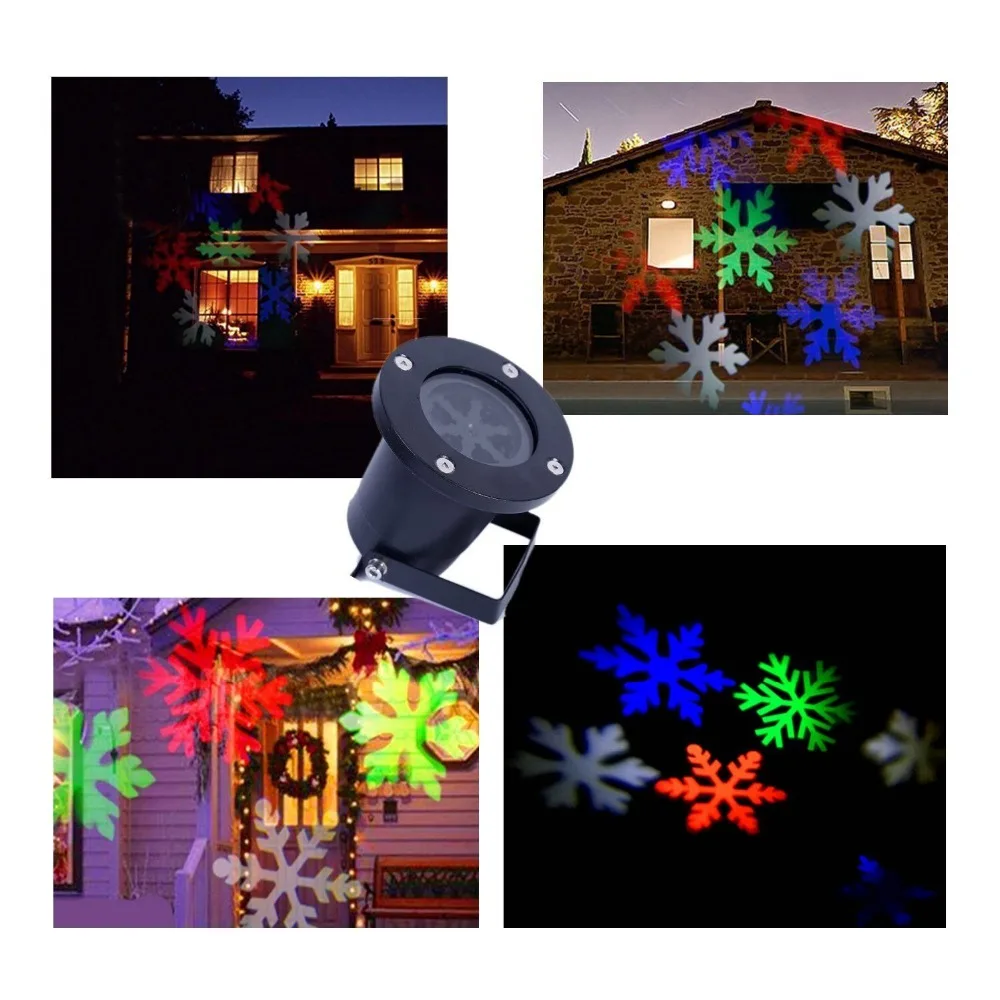 2017 новый снежинка патент год украшение рождественские светодиодный проектор стиль модели led огни