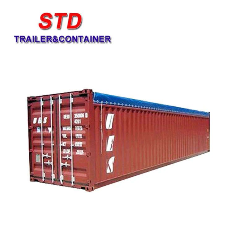 
China cheap 40 ft soft open top shipping container price 