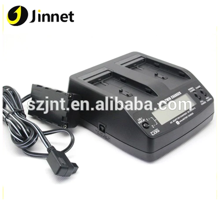 Профессиональный NP-F двойное зарядное устройство для Sony NP-F550 NP-F570 NP-F750 NP-F770 NP-F960 NP-F970