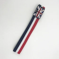 Нейлоновый холщовый мужской ремень с логотипом на заказ