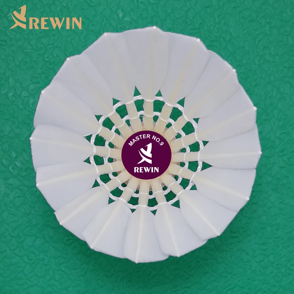 The Most Durable Goose Feather Shuttlecock High Quality Same as YY AS9 YOUHE S100 EG1101 Hot Sales 12pcs