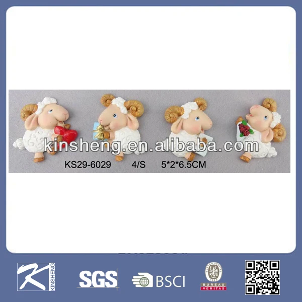 китайский стиля polyresin 2015 символ новый год овцы для сувениров