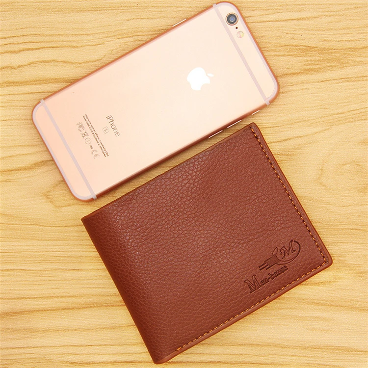 China manufacture custom wallet leather men