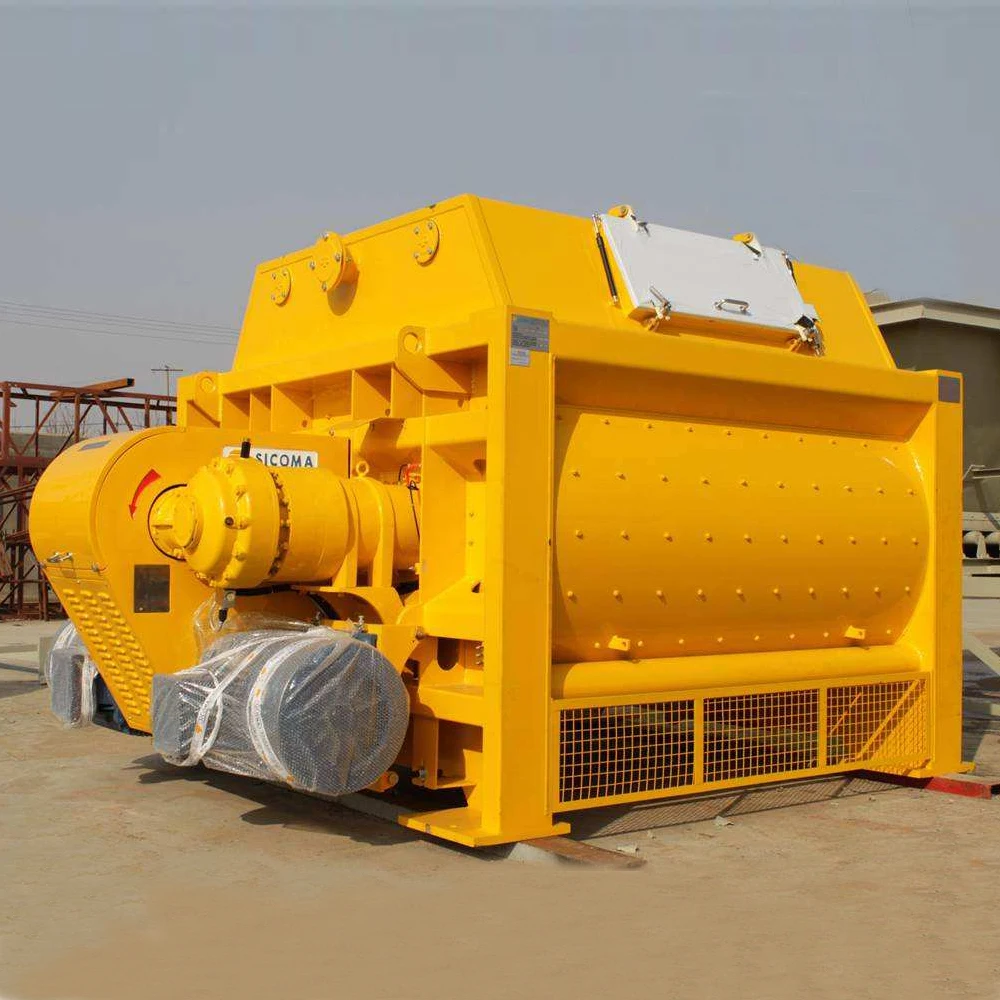 SICOMA Dry Mix 4500/3000 Twin Shaft Concrete Mixer Specifications