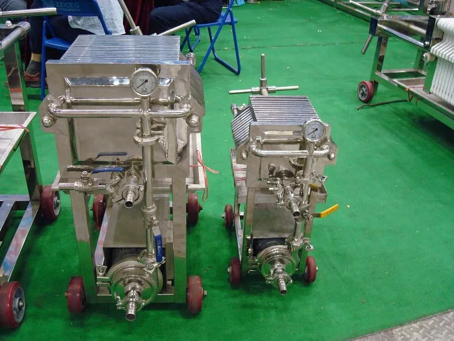 
CXAS-1 Stainless Steel Plate and Frame Filter Press 