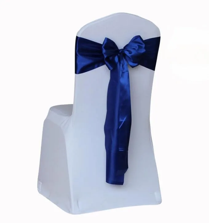 
Wedding satin chair sashes for banquet chair covers decoration  (60372834387)