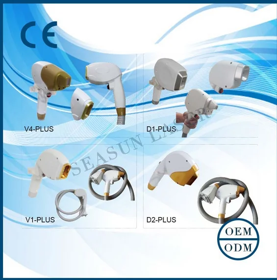 OEM factory direct supply handpiece for 808 diode laser hair removal machines/808 diode laser handle/808 handpiece available