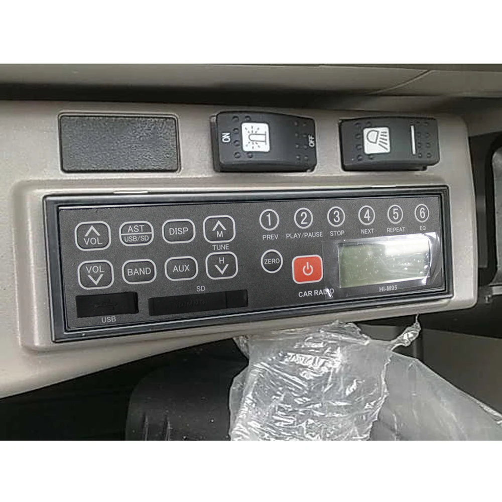 HIDAKA Japan Engineering USB SD Volvo S60nxc90 Excavator Car Radio