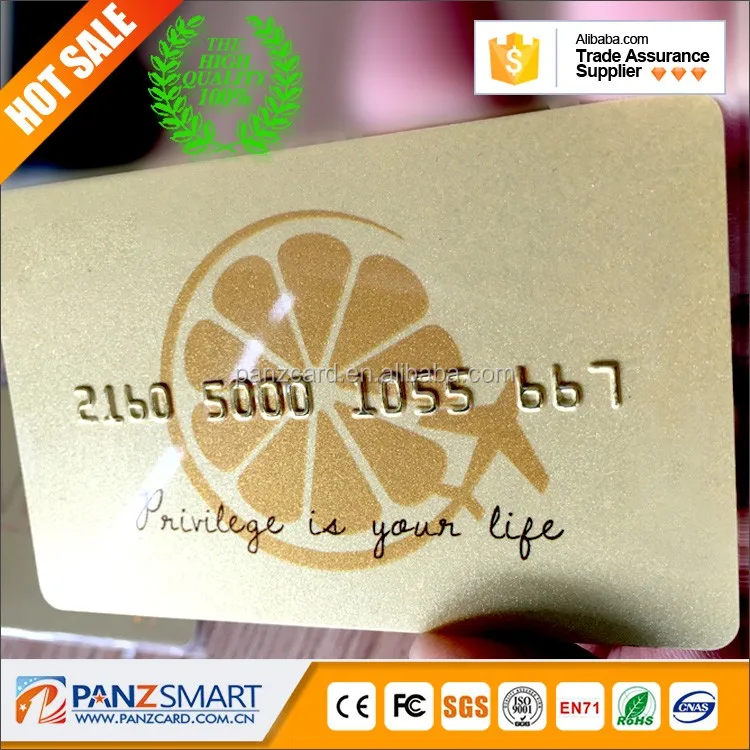 High quality Embossed plastic business card Magnetic strip holographic foil stamp credit card printing matte black card for vip