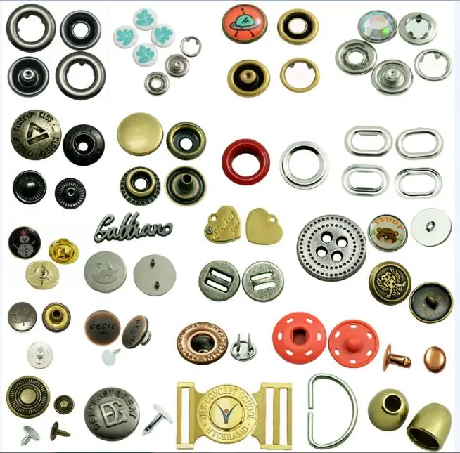 
Dull silver metal loop alloy material metal badge for bag 