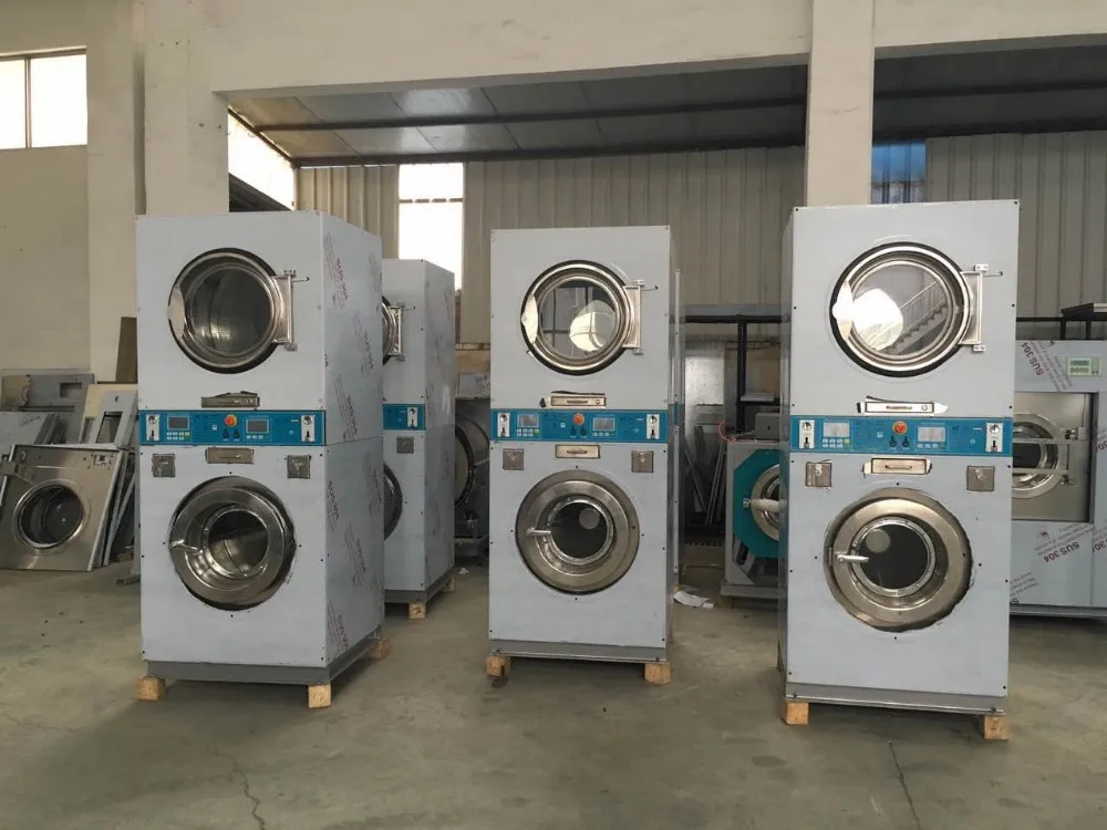 
New Automatic commercial vended coin operated washer dryer laundry machine washing equipment price good lavadoras wholesale 