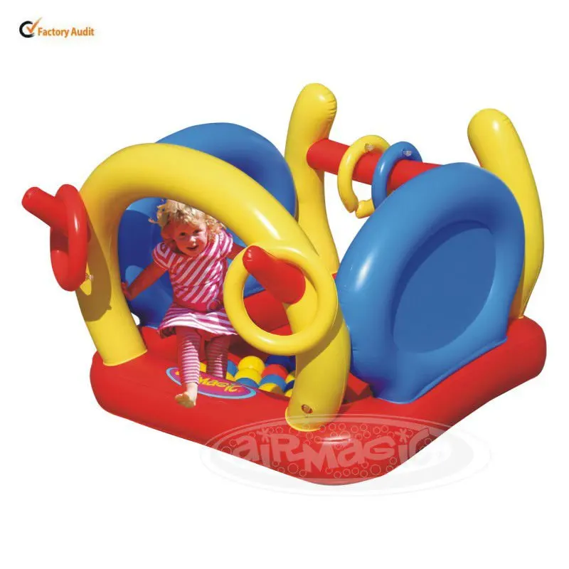 
PVC Small Inflatable Ball Pit Toy-8103 4 in 1 Magic Playground 