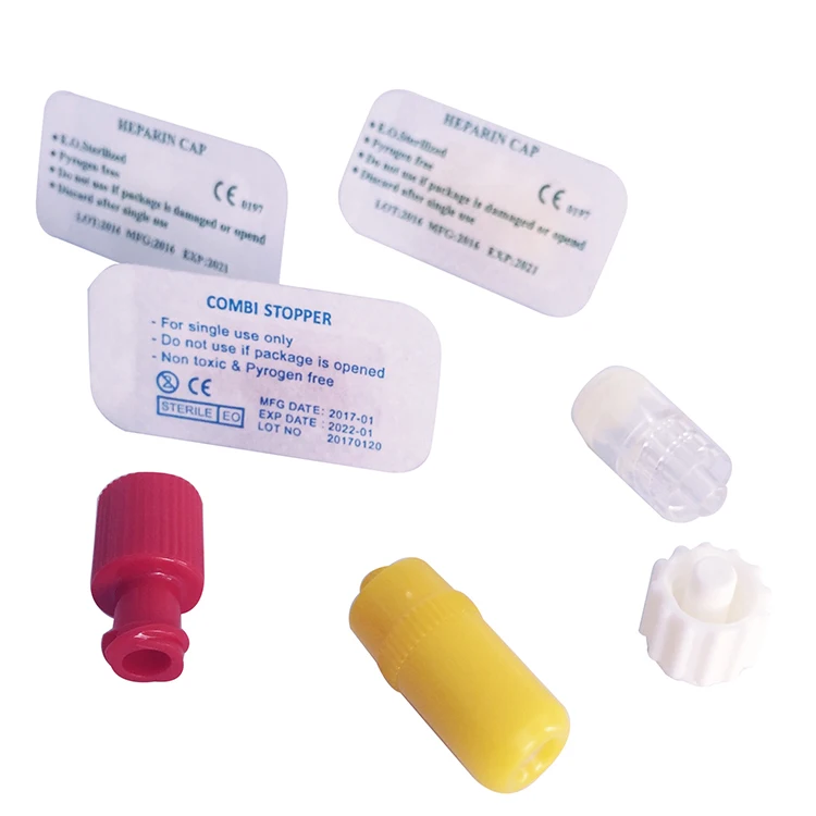 High quity Sterile Disposable medical luer lock connector stopper for syringe  Closing Cones Male and Female Luer Lock Fitting
