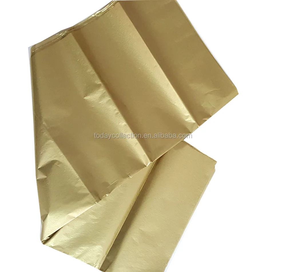 
Gold color tissue paper 