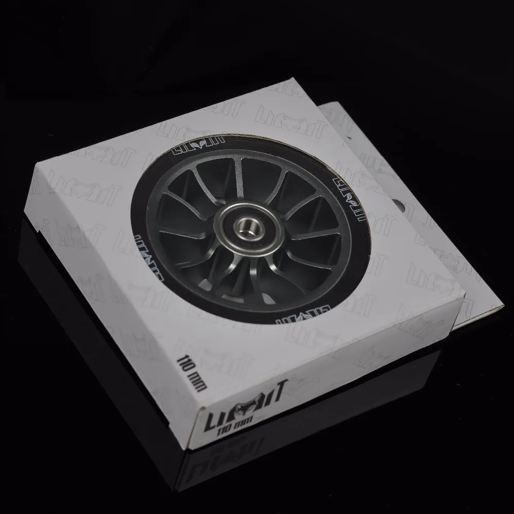 Factory supply 110mm pro scooter wheels High end pu scooter parts