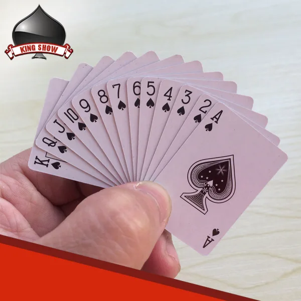 Custom Printable Paper Mini Small Size Playing Card Game for Children Kids