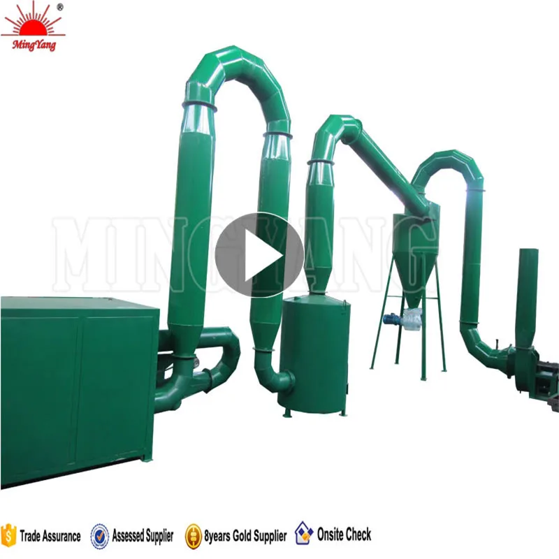 China factory CE popular Hot Air Furnace Small Sawdust Dryer sawdust cyclone dryer