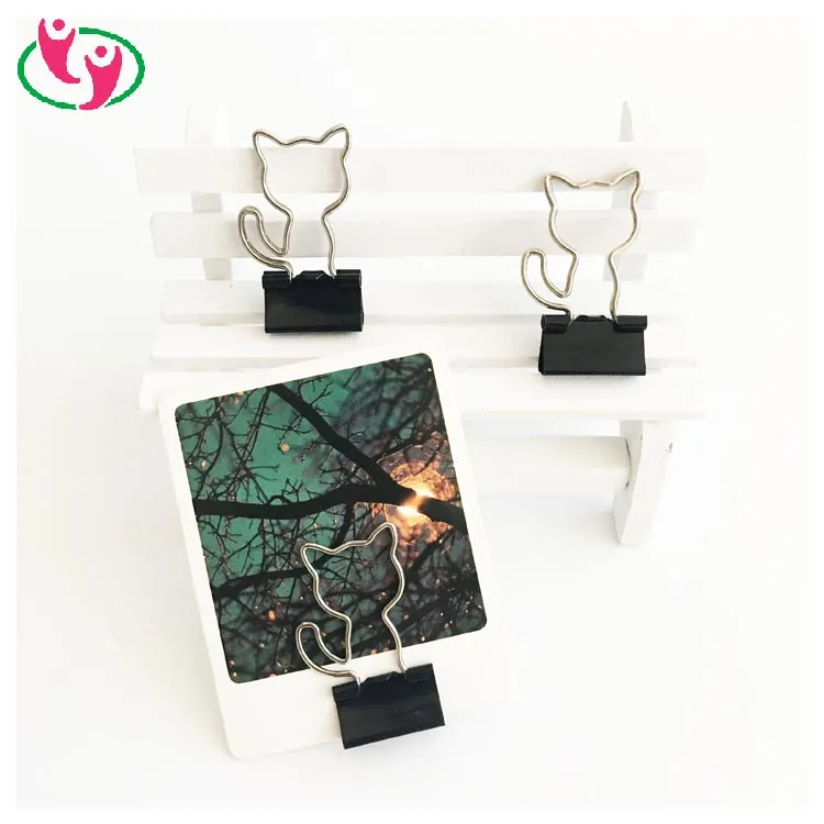 
Fancy Cat Shaped Binder Clip 