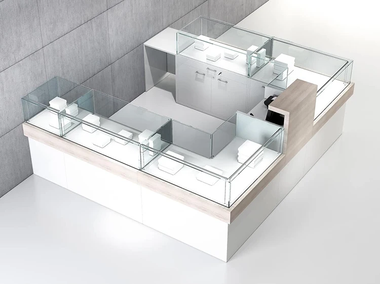 Clothes Shop Reception Desk Cash Counter Design Display